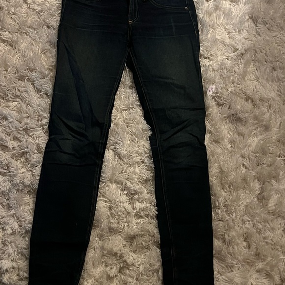 rag & bone Women's Dark Blue Skinny Jeans - Picture 4 of 5